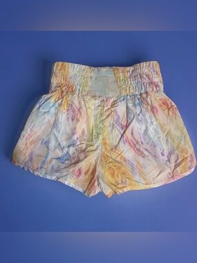 FP Movement by Free People Pastel Tie-Dye Athletic Shorts